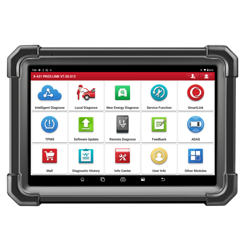 Launch X431 Pro 3S + Smartlink Hd Obd2 Scanner Voor Auto 'S En Vrachtwagens Diesel & Benzine Bi-Directionele Controle Diagnostische Scan Tool