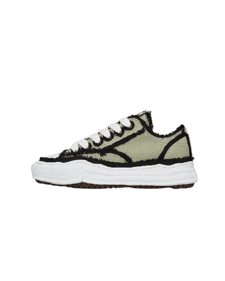Sneakers - Maison Mihara Yasuhiro Peterson OG Sole Canvas Low Frayed Khaki - Maat 41