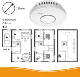 Elro FV4310 - Rook- en koolmonoxidemelder - Combimelder