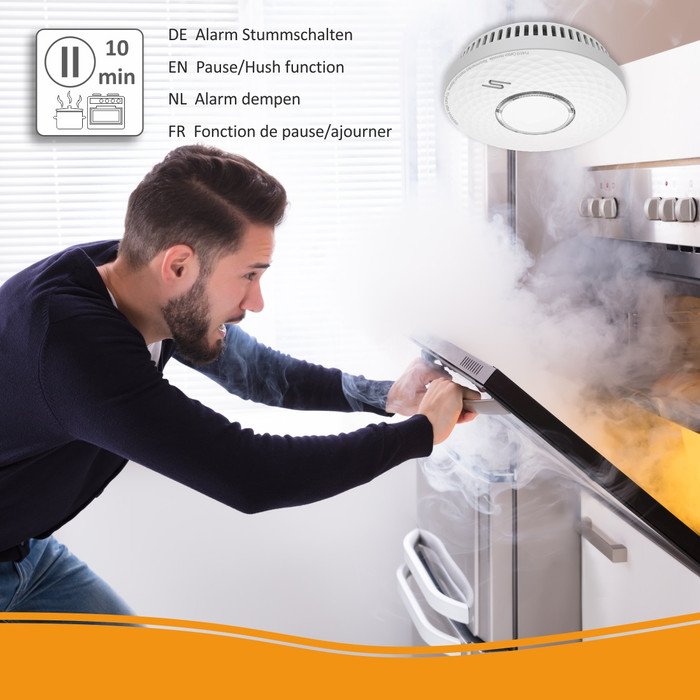 Elro FV4310 - Rook- en koolmonoxidemelder - Combimelder