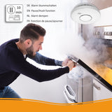 Elro FV4310 - Rook- en koolmonoxidemelder - Combimelder