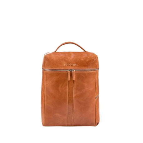 Negotia Leather Alpha Travel Rugzak - Kleur Bruin