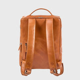 Negotia Leather Alpha Travel Rugzak - Kleur Bruin