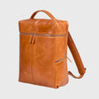 Negotia Leather Alpha Travel Rugzak - Kleur Bruin