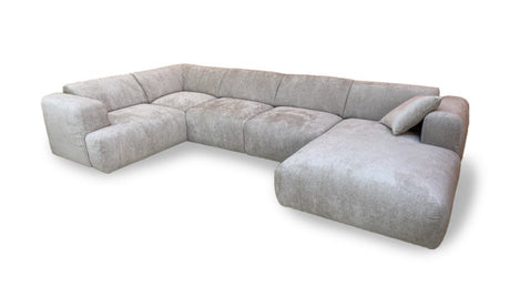 Hoekbank Nube U-shape Silver