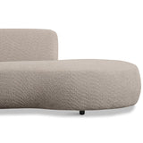 Hoekbank Lesoir Links Organic Sand boucle