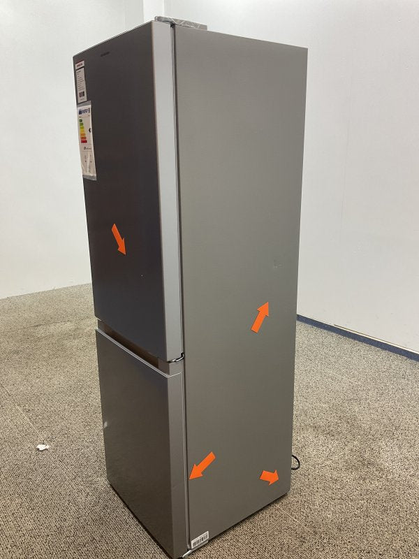 Inventum koelkast KV1500S - Vrijstaand - Zilver