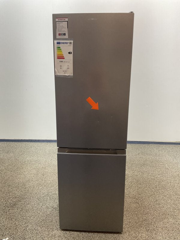 Inventum koelkast KV1500S - Vrijstaand - Zilver
