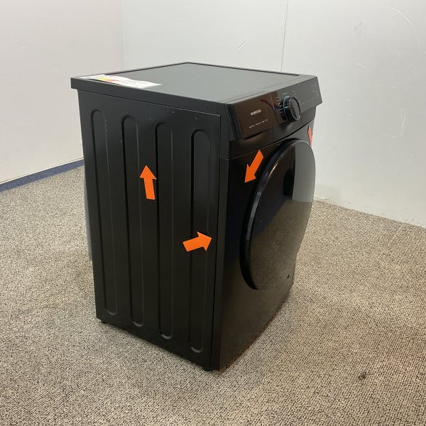 Inventum wasmachine VWM9010B - 9kg - Zwart