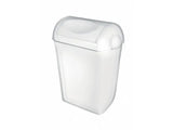 All Care PlastiQline Afvalbak swingdeksel - wit - 23 liter (4 stuks)