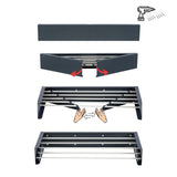 Foxydry Hide - waslijn 71cm antraciet - intrekbaar