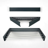 Foxydry Hide - waslijn 71cm antraciet - intrekbaar