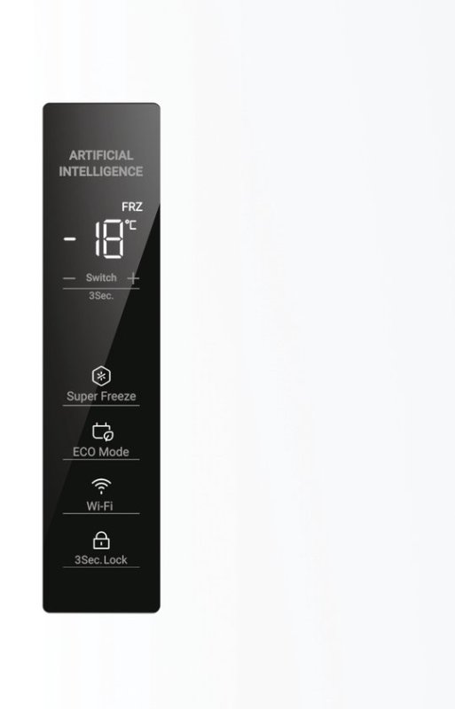 Haier vrieskast H4F226WEH1 - (tot -15°C ) - 226L (koelkast)