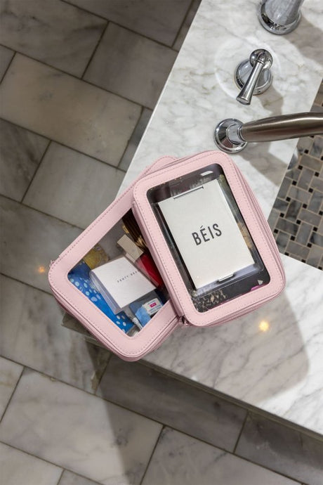 Béis - Toilettas - The In Flight Cosmetic Set Atlas in pink