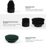 QualitéCuisine Elektrische Schoonmaakborstel