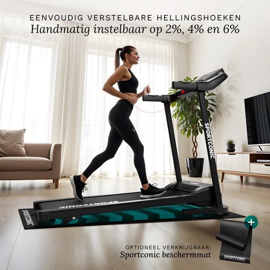 Sportconic Loopband 1-12 km/u – Loopband Inklapbaar