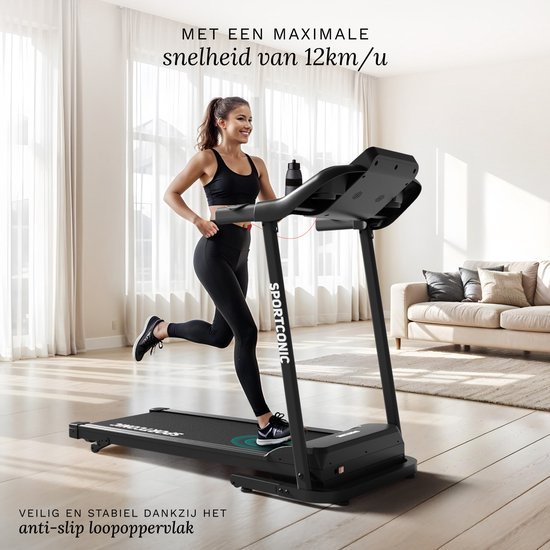 Sportconic Loopband 1-12 km/u – Loopband Inklapbaar