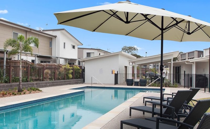 VOUNOT dubbele parasol, beige