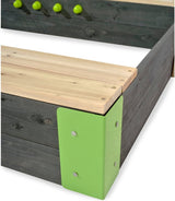 EXIT Aksent houten zandbak 200x140cm