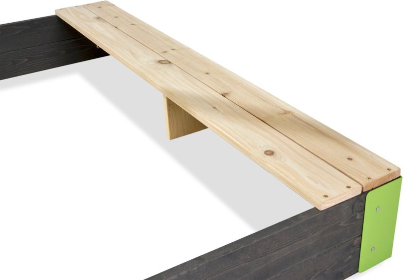 EXIT Aksent houten zandbak 200x140cm