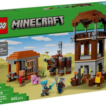 LEGO Minecraft De Plunderaar Buitenpost en Verwoester Bouwpakket - 21278