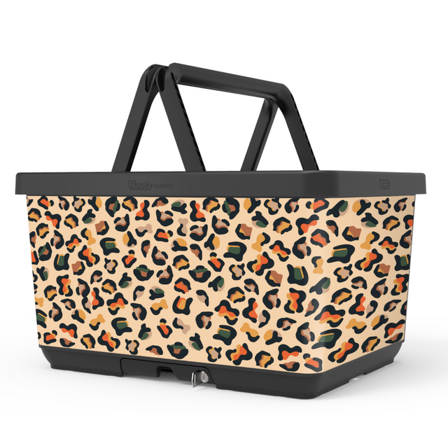 Fietsmand Basky - Wild Gekleurd