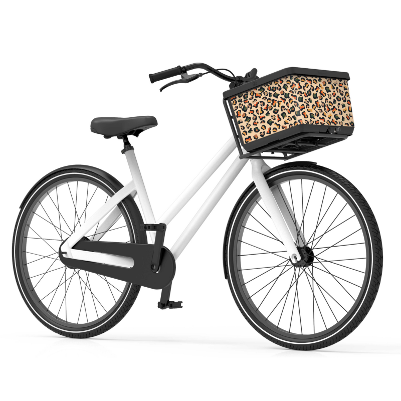 Fietsmand Basky - Wild Gekleurd