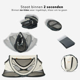 Deryan Peuter Luxe Cream - Reisbedje