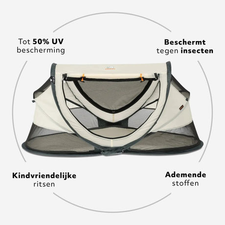 Deryan Peuter Luxe Cream - Reisbedje