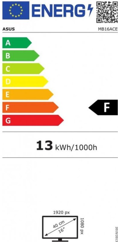 ASUS ZenScreen MB16ACE Portable USB Monitor- 16 inch