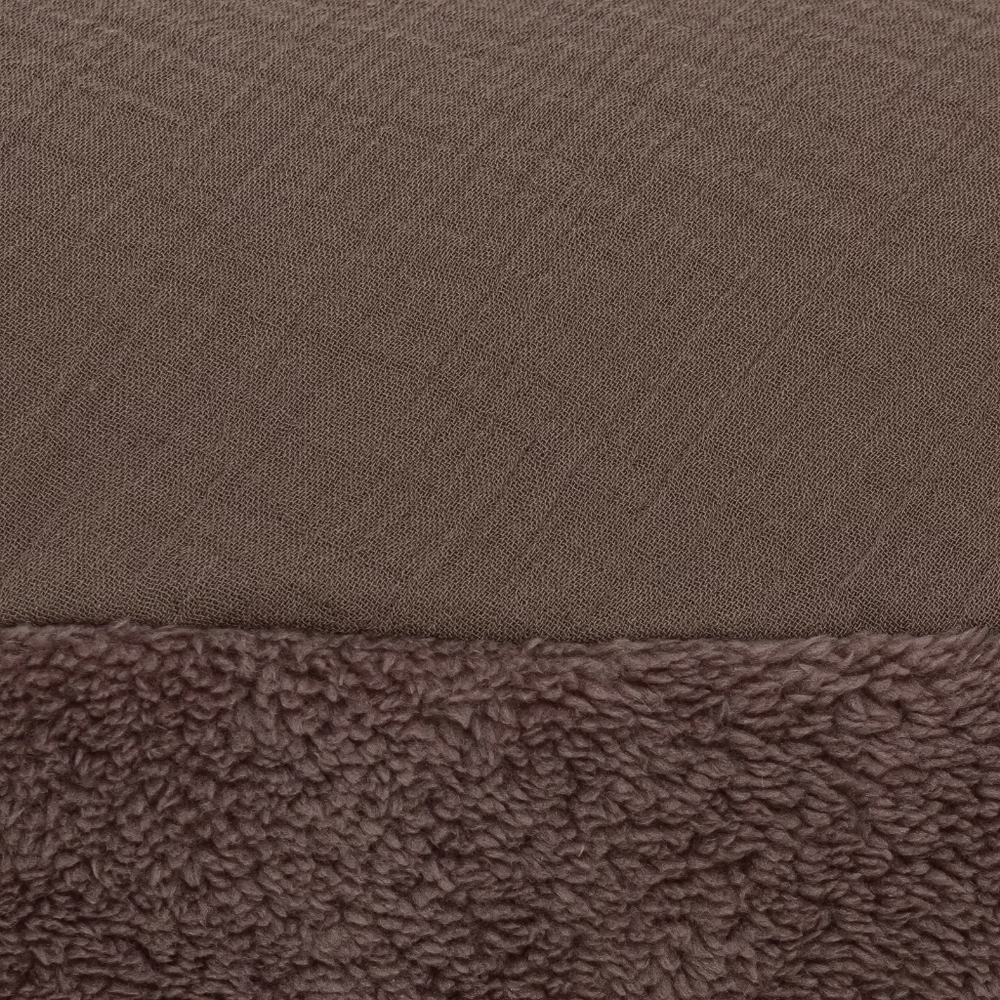 Snoozzz - Voedingskussen Teddy - kleur Espresso