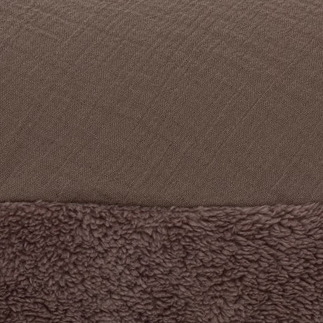 Snoozzz - Voedingskussen Teddy - kleur Espresso