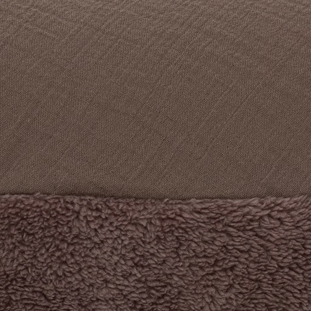 Snoozzz - Voedingskussen Teddy - kleur Espresso