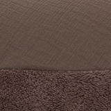 Snoozzz - Voedingskussen Teddy - kleur Espresso