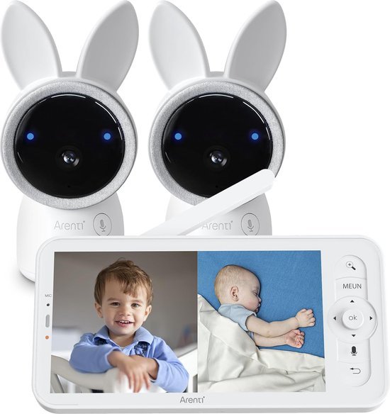 Arenti AINanny - Wifi Babyfoon Met 2 Camera's Duopack
