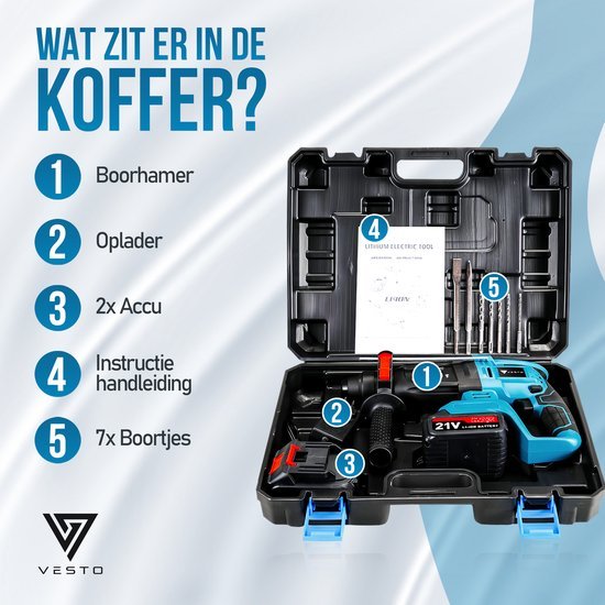 Vesto Elektrische Boorhamer