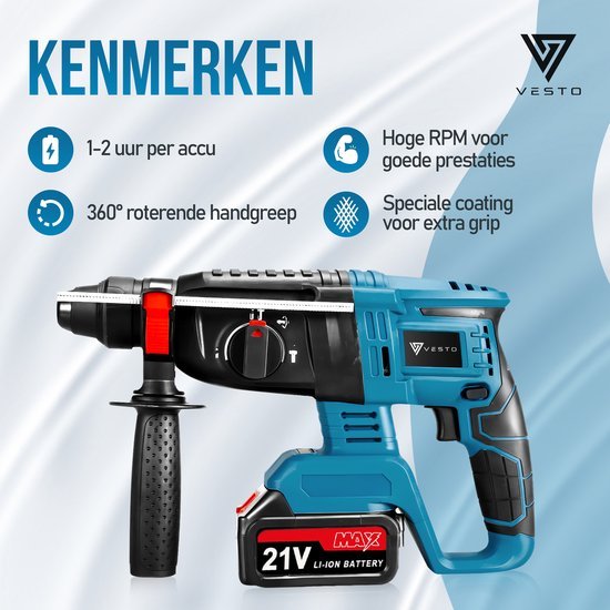 Vesto Elektrische Boorhamer