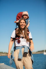 MiniMeis Schouderdrager - Red - Baby