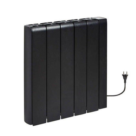 Slimme Elektrische Keramische Kachel met Stekker 1500W - 57cm x 53,4cm - Grafiet | Kera - ECOSO van Hudson Reed