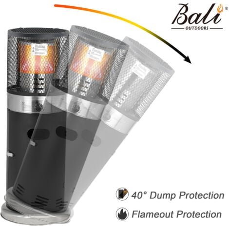 Bali OUTDOORS gasverwarming 7,3 kW – RVS terrasverwarming