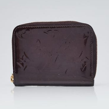Louis Vuitton Amarante Monogram Vernis Zippy Coin Purse