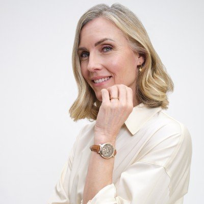 Garmin Smart Horloge Lily 2 - Classic Horloge - Dames multisport smartwatch met leren band