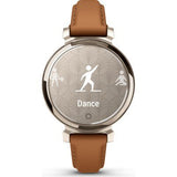 Garmin Smart Horloge Lily 2 - Classic Horloge - Dames multisport smartwatch met leren band