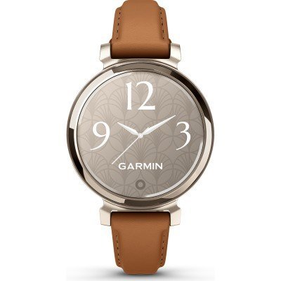 Garmin Smart Horloge Lily 2 - Classic Horloge - Dames multisport smartwatch met leren band
