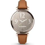 Garmin Smart Horloge Lily 2 - Classic Horloge - Dames multisport smartwatch met leren band