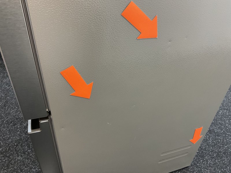 Haier koelkast HTR3518ENMX - Direct Access Lades - RVS