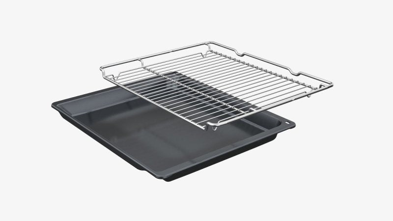 Bosch inbouwoven HQA534BB3 - Serie 4 - Zwart