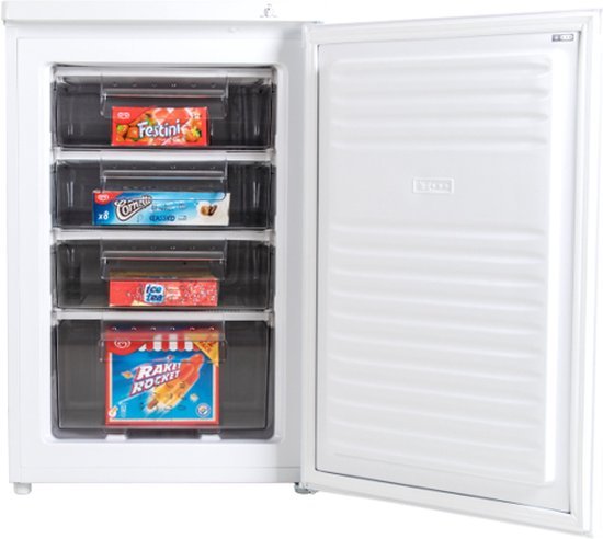 Exquisit vrieskast GS80-040EW - Tafelmodel - Wit