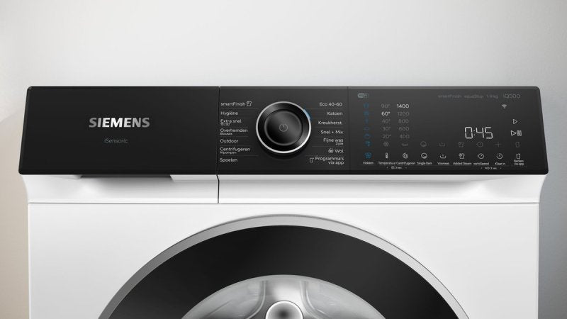 Siemens wasmachine WG44H207NL - iQ500 - Wit
