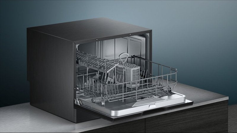 Siemens mini-vaatwasser SK25IB00TE - Vrijstaand 